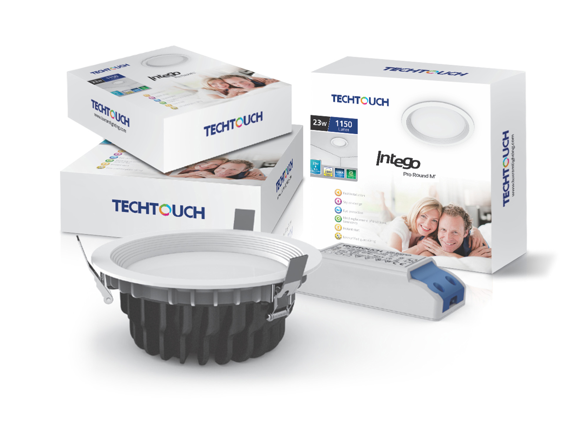 Intego Pro Recessed Ceiling Luminaires Techtouch Round Recess Ceiling Intego Pro Recessed Ceiling Luminaires Techtouch Round Recess Ceiling